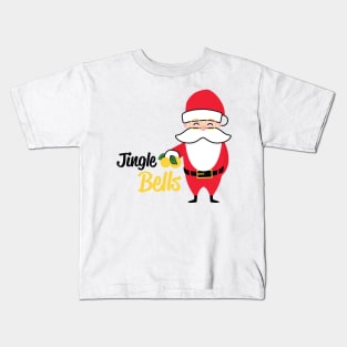 Jingle Bells Santa Kids T-Shirt
